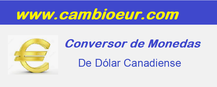 Conversor Dólar Canadiense